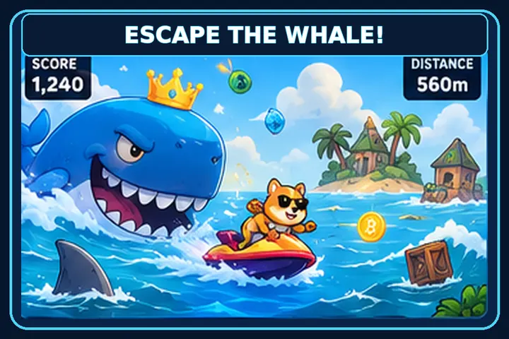 Escape the Whale!